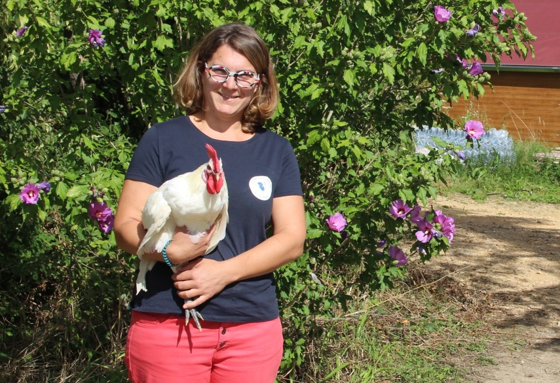 Pauline Badin, ambassadrice de la volaille de Bresse