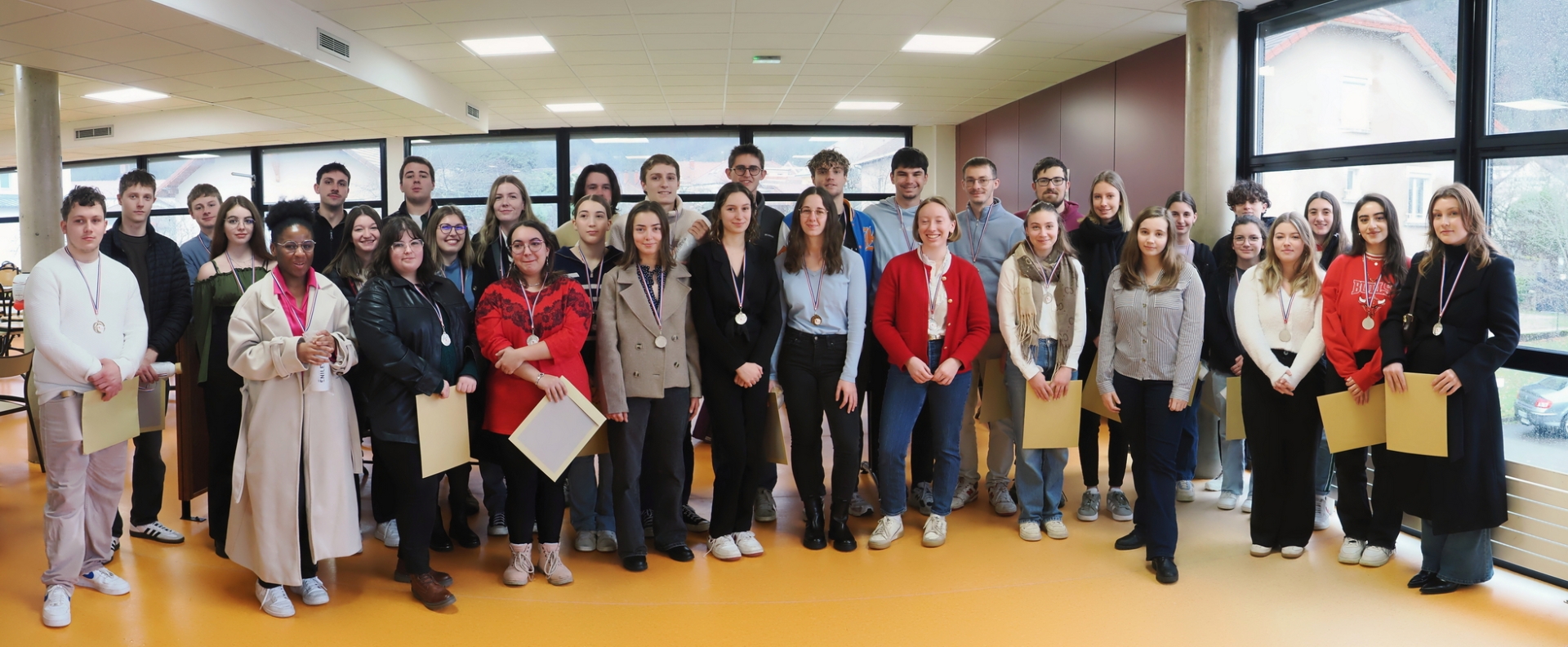 Remise des diplômes ENILEA au campus de Poligny 